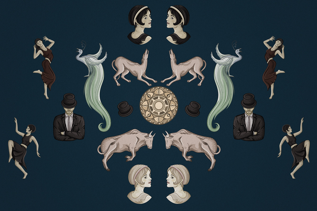Art Deco Collection - Fonts, Vectors, a Serif Font by VP Fonts (Photo 11 of 23)