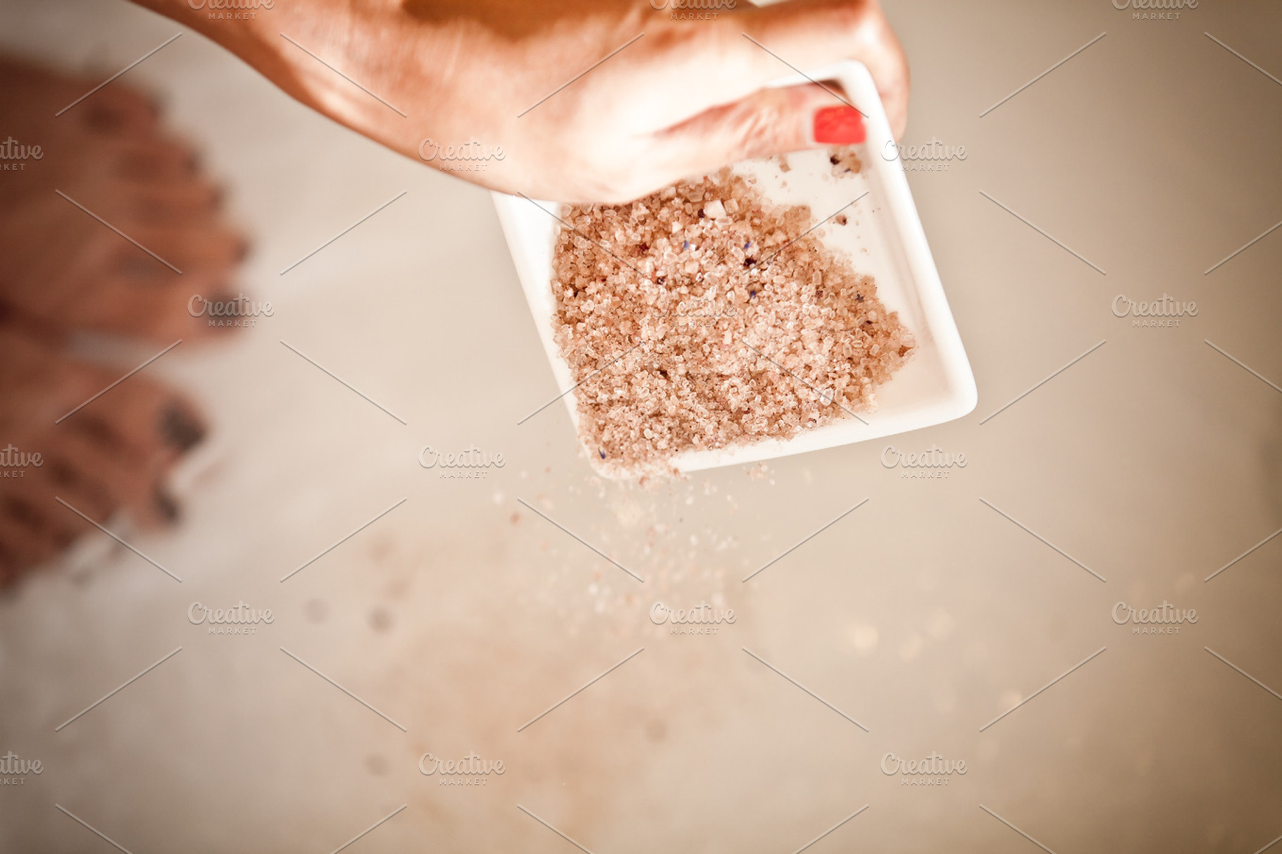Organic Lavender Bath Salts, a Beauty & Fashion Photo by Sara Llanes