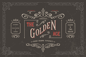 The Golden Age Typeface