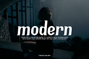 Jutonely - Modern Font, a Serif Font by QR Design Studio (Thumbnail 2 of 7)