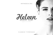 Heleen Script Font, a Script Font by AndrewPixel (Thumbnail 1 of 8)