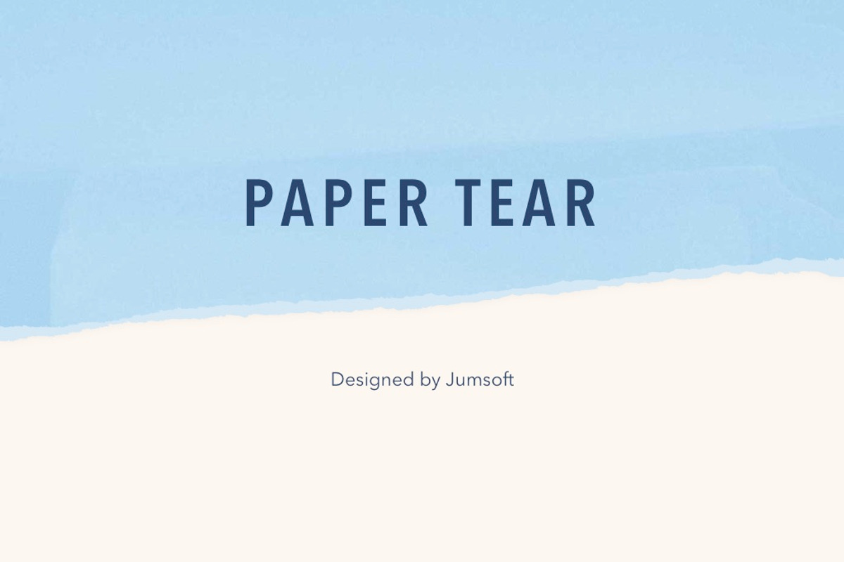 Paper Tear PowerPoint Template, a Presentation Template by Jumsoft
