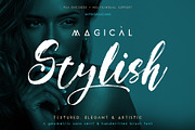 Magical Stylish, a Script Font by Fontsgood (Thumbnail 1 of 12)
