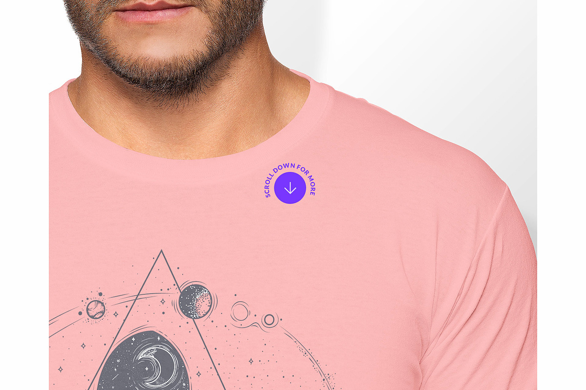 Men T-Shirt 10x Mock-ups, a Shirt Mockup by Mocca Mockups Store (Photo 3 of 5)