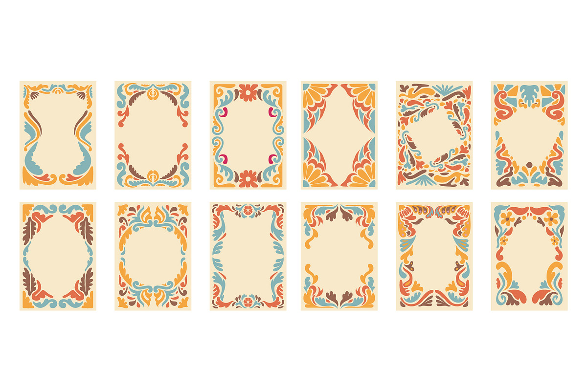 Abstract Groovy Flower Frame, an Object Graphic by Vesvocrea (Photo 3 of 5)