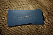 Classic Business Card Template, a Business Card Template by PSD Storm (Thumbnail 1 of 21)