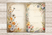 Rustic Easter Ephemera | Frame, a Seasonal Illustration by GlamArtZhanna (Thumbnail 8 of 10)
