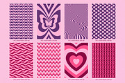 Retro Groovy Backgrounds, a Background Graphic by May Motif (Thumbnail 12 of 20)