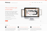 Minicorp - Agency WordPress Theme, a WordPress Template by IshYoBoy (Thumbnail 2 of 7)