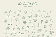 LA DOLCE VITA Doodles & Prints, an Object Graphic by Lana Elanor (Thumbnail 7 of 15)