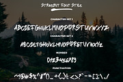 STRIKEOUT || Brush Font, a Script Font by Raseuki (Thumbnail 11 of 13)