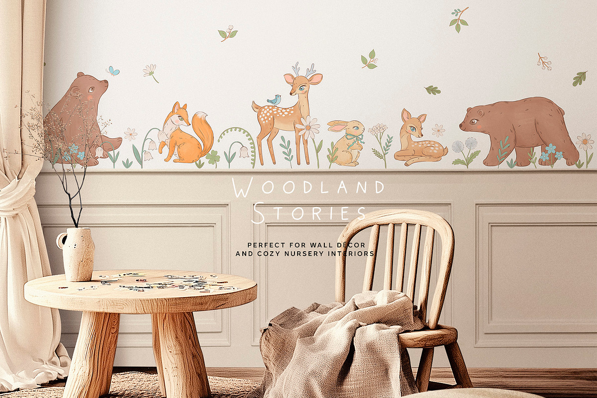 WOODLAND STORIES. Hand-drawn art, an Animal Illustration by annartdreams (Photo 7 of 11)