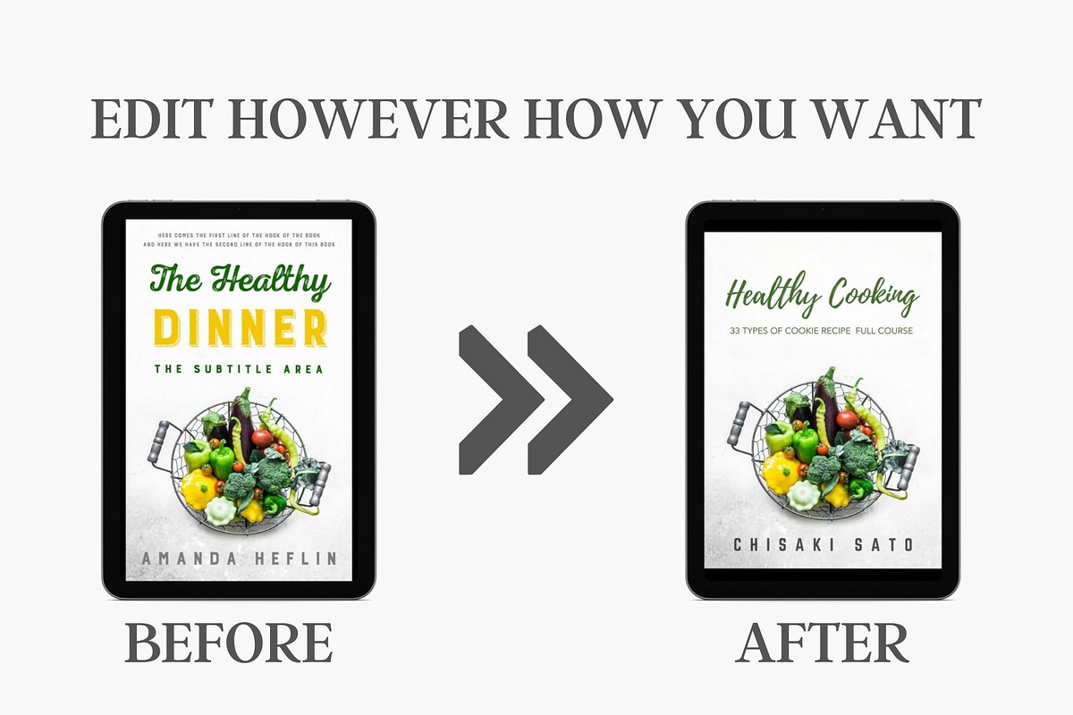 Canva Healthy Cookie E-Book Template, a Templates & Theme by Raytas Studio (Photo 5 of 12)