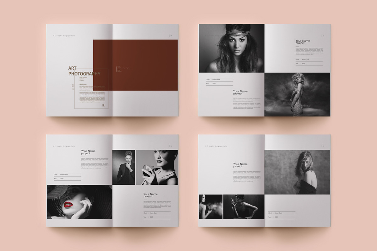 Graphic Design Portfolio, a Brochure Template by adekfotografia (Photo 15 of 16)