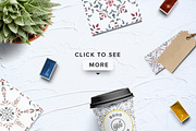Watercolor/Vector Tile Patterns, a Pattern Graphic by Kotulska (Thumbnail 2 of 8)