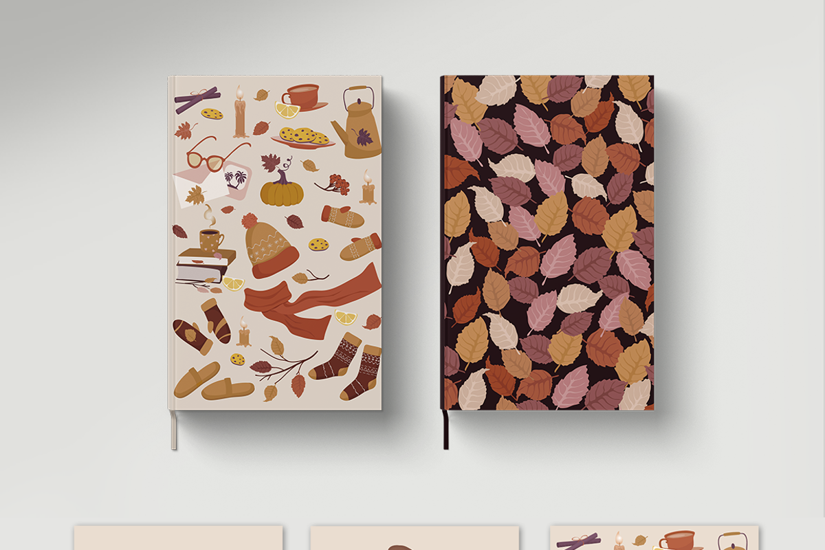 Charming Autumn Illustration Set, a Seasonal Illustration by Irena Art (Photo 5 of 10)