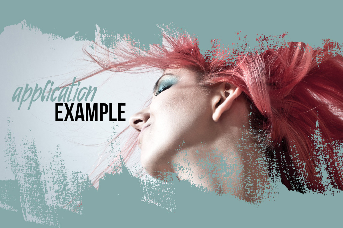 45 Grungy Paint Masks PSD, a Texture Graphic by lissius (Photo 5 of 8)