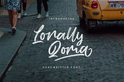 Lonally Qoma, a Script Font by alit design (Thumbnail 1 of 13)