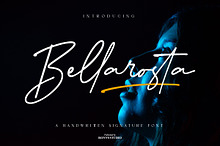 Bellarosta Signature Business Font
