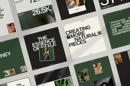 Editorial Templates (Canva & PSD), a Social Media Template by at.studio