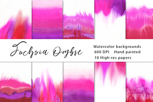 Fuchsia Ombre