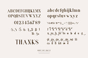 Gimbo Ligature Serif Typeface, a Serif Font by yaqublekker (Thumbnail 8 of 8)