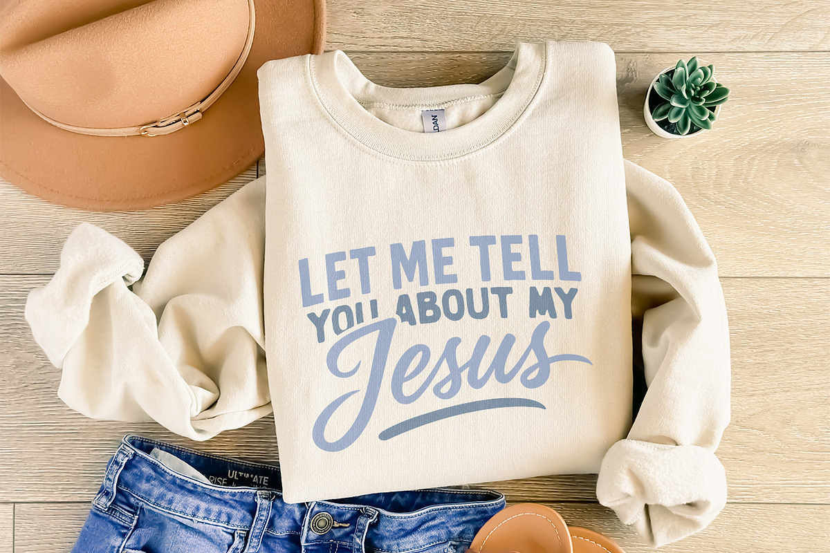 Let Me Tell You About My Jesus PNG,, an Illustration by SharpMarketplace (Photo 8 of 9)