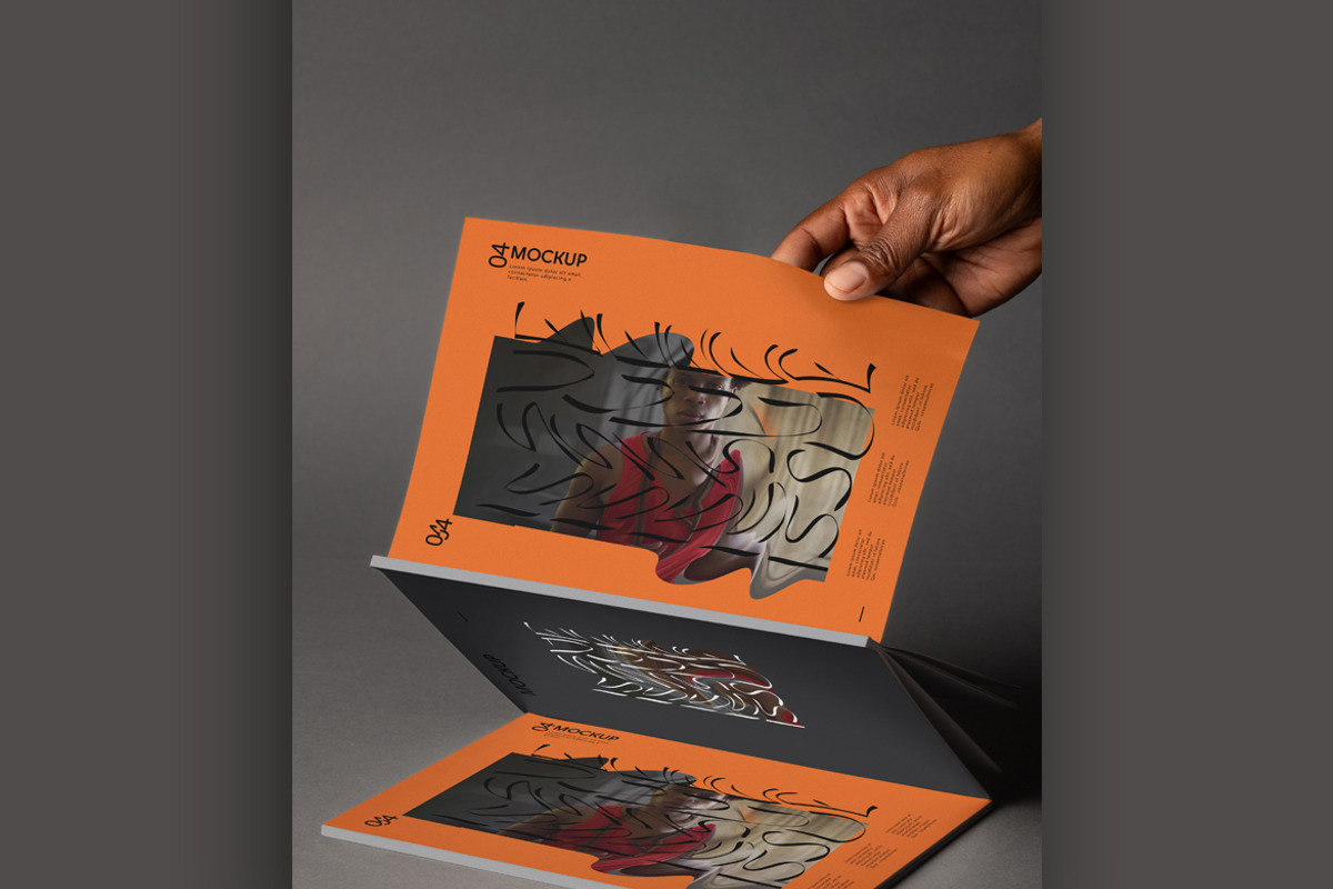Magazine, a Merchandise Mockup by wavebreak (Photo 5 of 6)