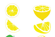 Set of compositions of lemon, an Object Graphic by Orangepencil (Thumbnail 4 of 6)