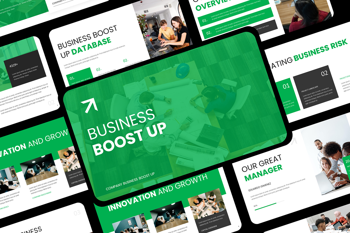 Business Startup Pitch Deck