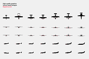 Airplanes - Modern Graphics, an Illustration by illugrama (Thumbnail 6 of 9)