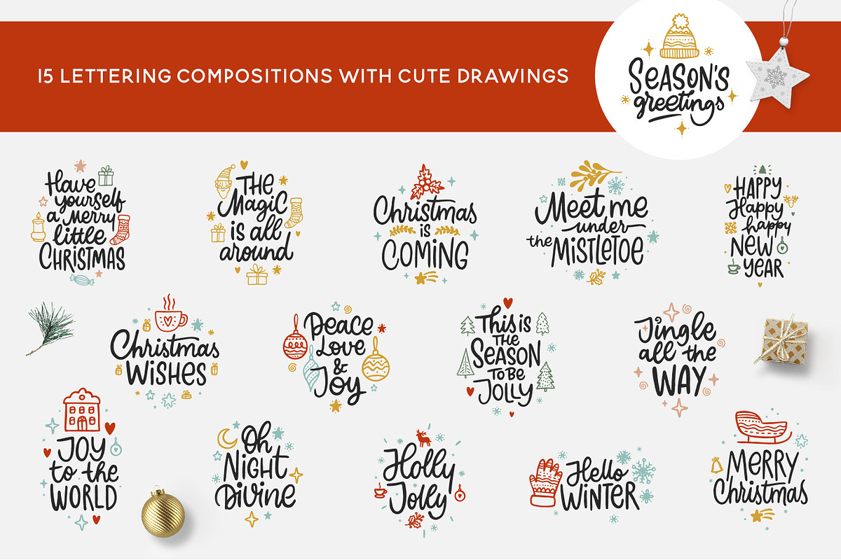 Christmas BUNDLE (266), an Illustration by Nina's Illustration Shop (Photo 15 of 37)