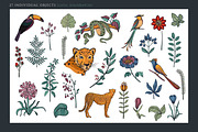Wild Nature Vector Set, a Pattern Graphic by Molly art (Thumbnail 4 of 9)