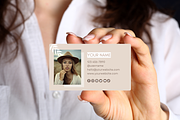 Beige Business Card Template, a Business Card Template by SunshineStudioBoutique (Thumbnail 4 of 9)