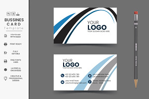 Modern professional business card