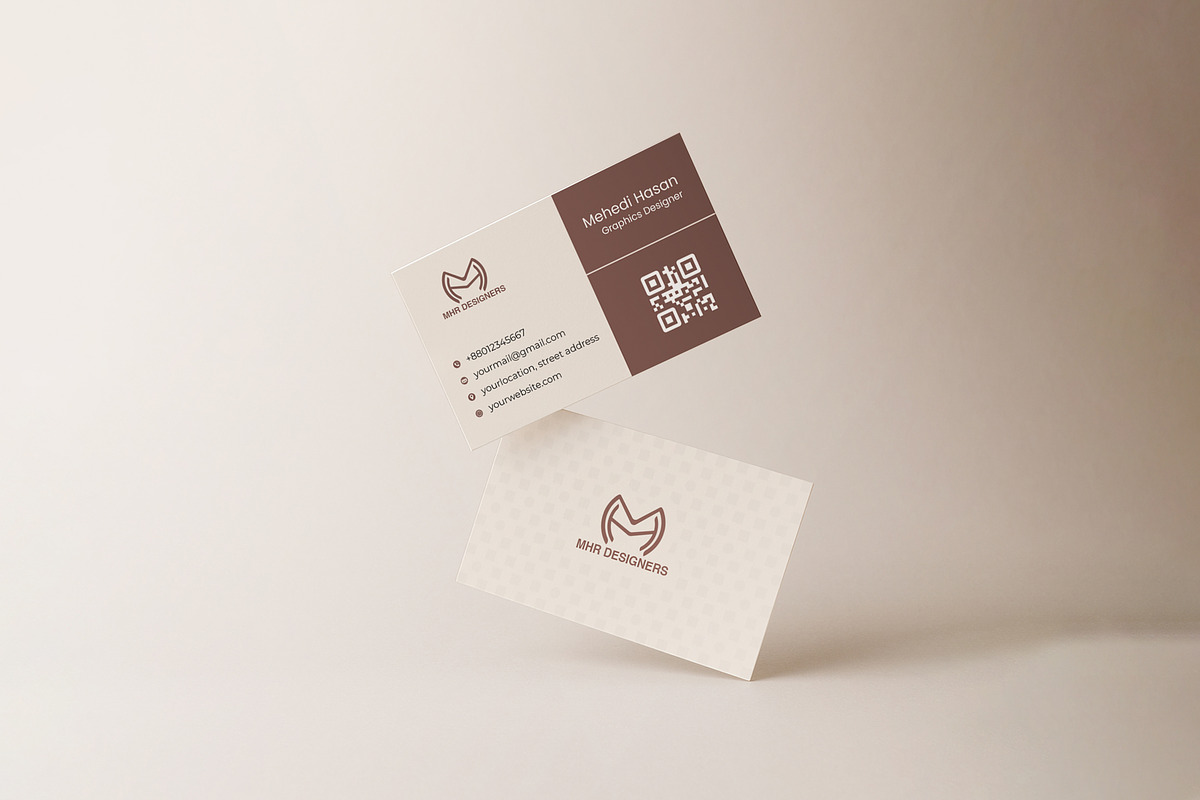 10+ Business Card Mockup., a Mockup by Mehedi Hasan (Photo 5 of 12)