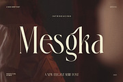 Mesgka Elegant Serif Font, a Serif Font by Perfectype (Thumbnail 1 of 8)