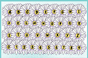 Daisy Spring -PNG Font, a Symbol Font by It me digital art (Thumbnail 2 of 7)