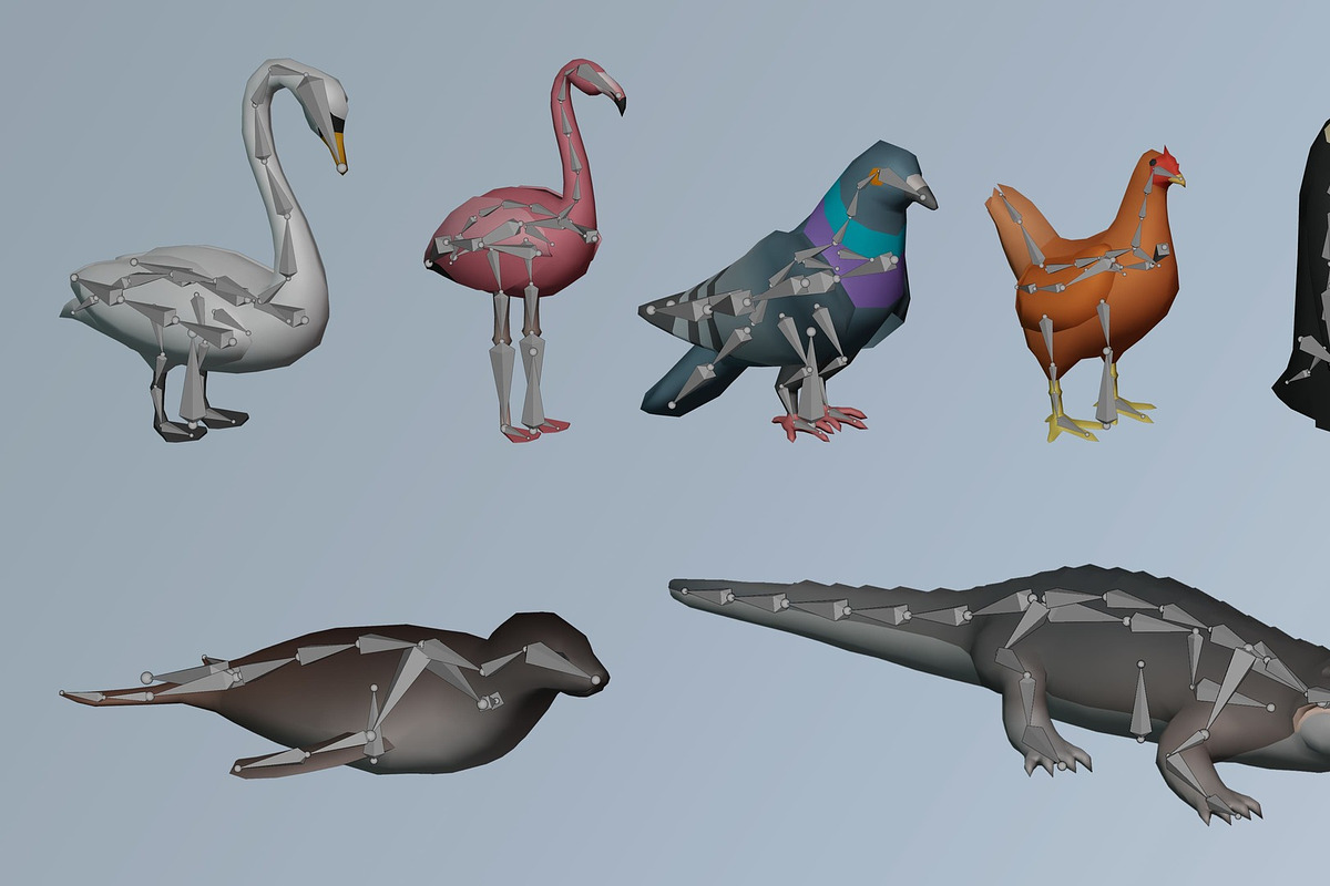 Animals 1, an Animal 3D Model by ithappy (Photo 24 of 32)