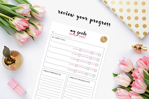 2019 Yearly Goal Planner - Printable