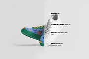 Sneakers Air Force Mockup, an Advertising Mockup by GraphicVil (Thumbnail 2 of 9)