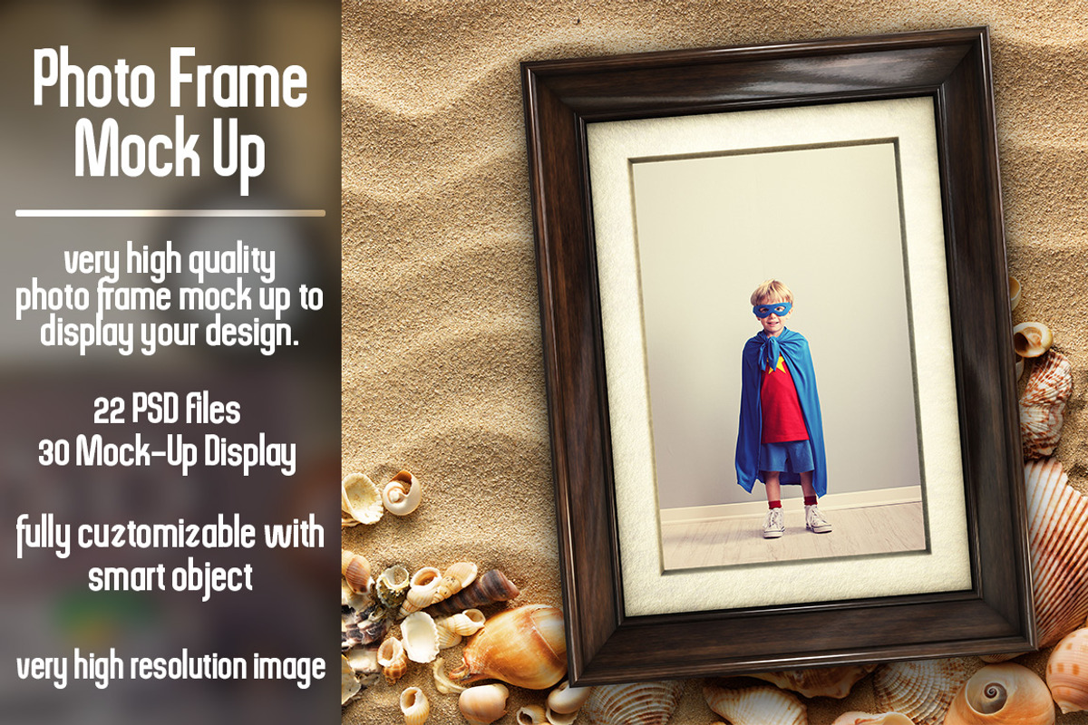 Photo Frame Mock Up, a Print Template by Pixel Place (Photo 1 of 10)