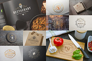 Restaurant Logos & Badges Bundle, a Branding & Logo Template by Vasya Kobelev (Thumbnail 7 of 54)