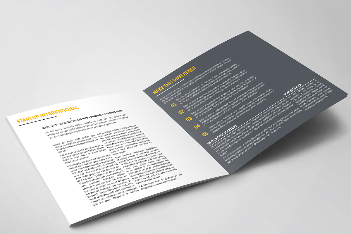 Smart Business Template, a Brochure Template by BoriesBechker (Photo 2 of 7)