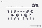 White Marker sketching font, a Font by kaer_shop (Thumbnail 6 of 11)