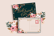 Floral Card Collection-45 files, a Card Template by Werlang Paper (Thumbnail 6 of 43)