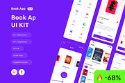 Book App | iOS App UI Help Kit, an App Template by CreativeUI (Thumbnail 1 of 8)