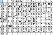 1820 Modern Complete Set, a Serif Font by GLC Foundry (Thumbnail 4 of 5)