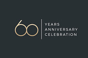 Sixty years celebration event., a Background Graphic by lettett (Thumbnail 1 of 2)