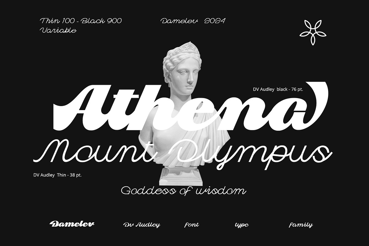 Dv Audley, a Script Font by Damelev (Photo 5 of 15)